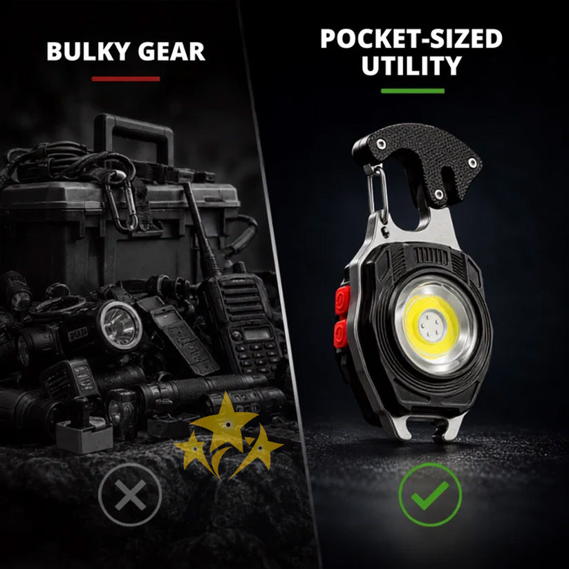 LAST DAY 49% OFF 🔦💡 8-in-1 Multifunctional Keychain Flashlight