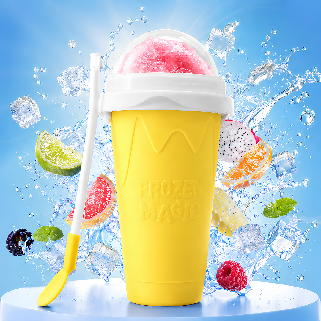 🔥 LAST DAY SALE 50% OFF 🔥 Magic Slushy Maker Cup ✨ Turn Any Drink Into A Slushie In Minutes