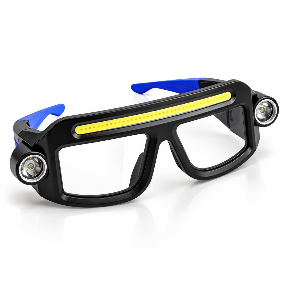 💥 BLACK FRIDAY 49% OFF 🔦 Rechargeable LED Headlamp Glasses – Hands-Free Lighting