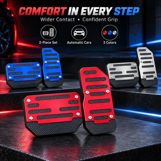 2/3PCS NonSlip Universal Automatic Foot Brake Gas Cover Pad Pedal Accessories Car