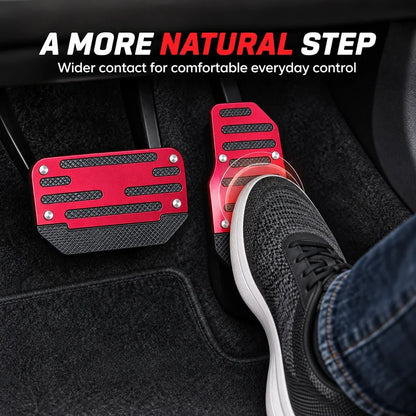 2/3PCS NonSlip Universal Automatic Foot Brake Gas Cover Pad Pedal Accessories Car