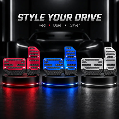 2/3PCS NonSlip Universal Automatic Foot Brake Gas Cover Pad Pedal Accessories Car