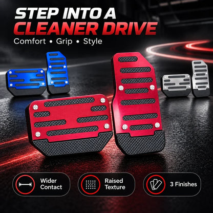 2/3PCS NonSlip Universal Automatic Foot Brake Gas Cover Pad Pedal Accessories Car