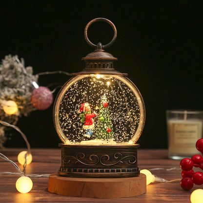 🎄 Early Christmas Sale 70% OFF ✨ 2025 Christmas LED Snow Globe Swirling Lantern