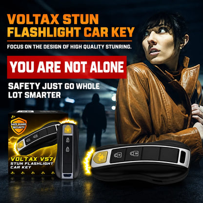 💥 LAST DAY 49% OFF ️🔥 VOLTAX V57 Hi-Tech Stun Car Key ⚡