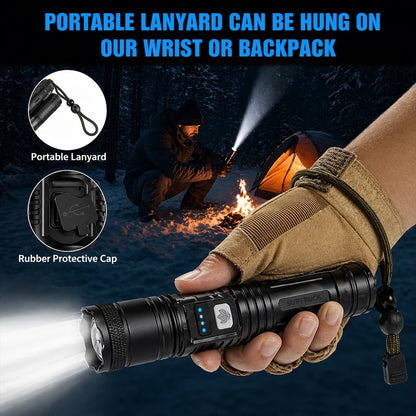EXCLUSIVE DEAL 70% OFF +🎁 2026 Version Super Bright Ultimate Survival Flashlight |3M+ SOLD🏆80X Brighter Beam|120-Hour Battery |Advanced COB LEDs