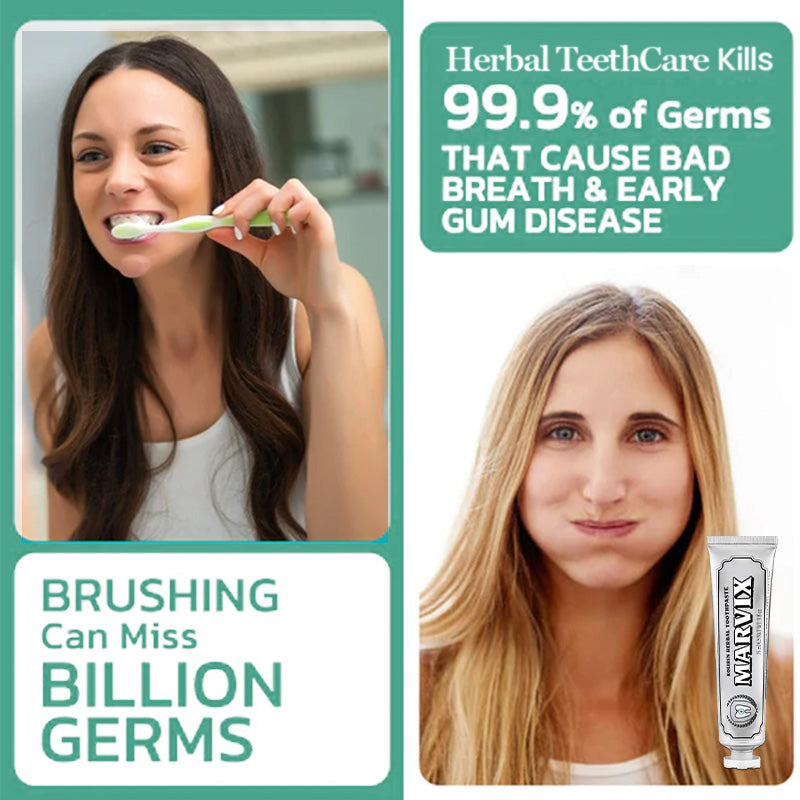 💥 2026 Upgraded 75% OFF ️🦷 Marvix™ Kolirin Herbal Toothpaste - Solve all Oral Problems