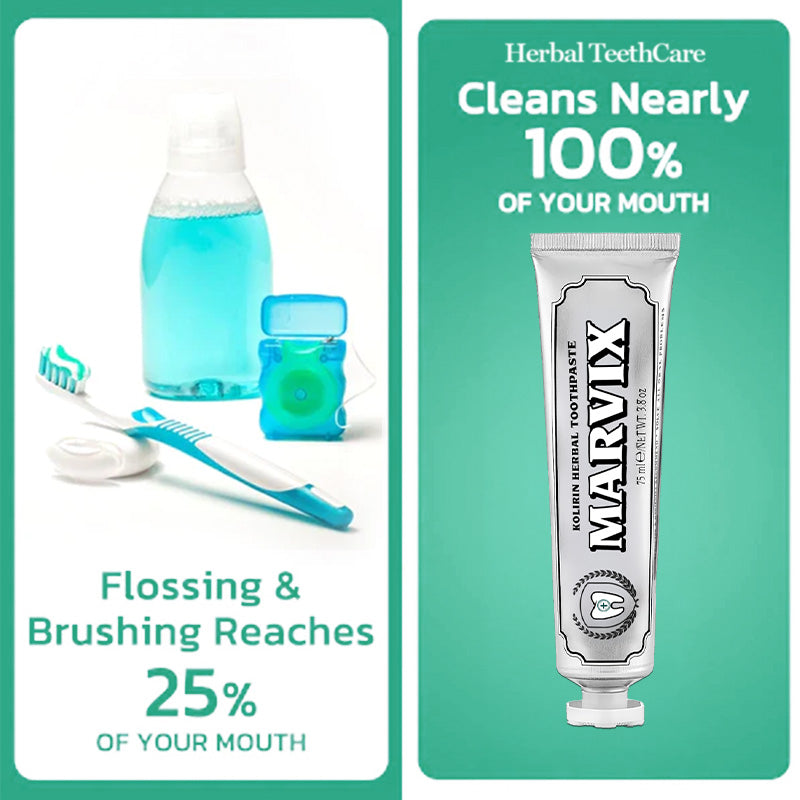 💥 2026 Limited 50% OFF ️🦷 Marvix™ Kolirin Herbal Toothpaste - Solve all Oral Problems
