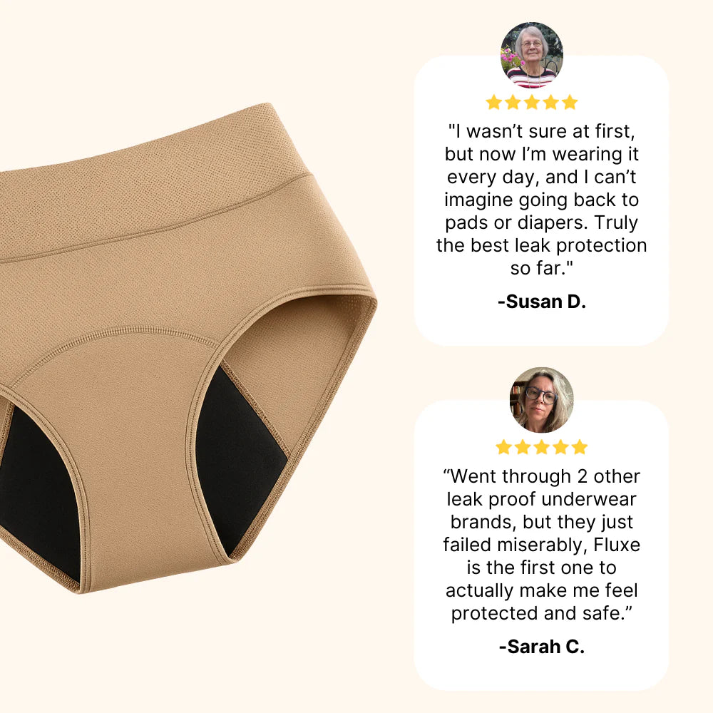💥 2026 Limited 70% ️OFF 💦 DRYORA™ 4-Pack Leak-Proof Incontinence Underwear – Bladder Leak & Odor Protection