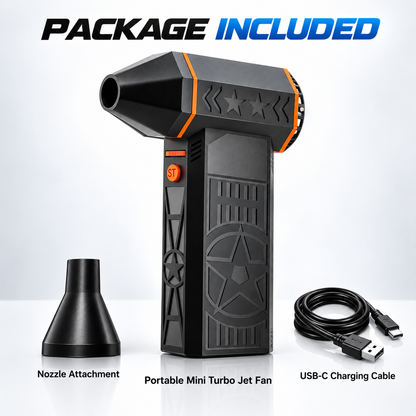 🔥 LAST DEAL 70% OFF ⏳ SUPTRUCK™ Portable Mini Turbo Jet Fan