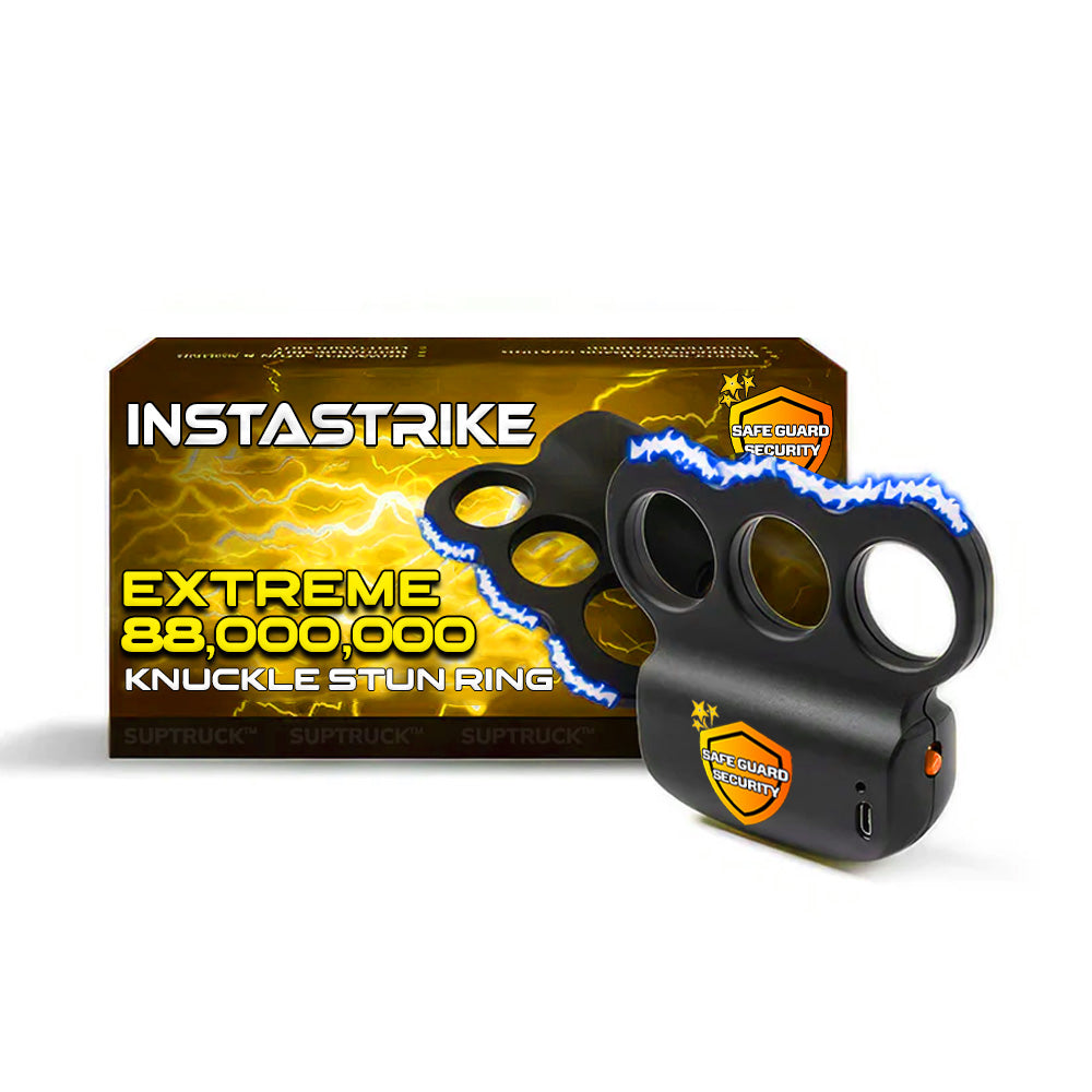 ⚡ 2025 Upgrade 70% OFF ️🔥 INSTASTRIKE Extreme 88,000,000 Knuckle Stun Ring
