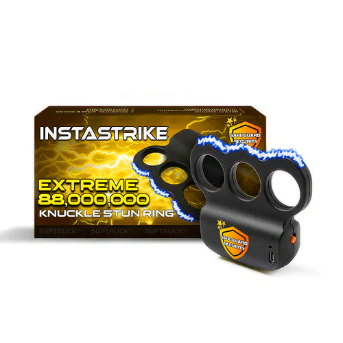 ⚡ 2025 Upgrade 70% OFF ️🔥 INSTASTRIKE Extreme 88,000,000 Knuckle Stun Ring