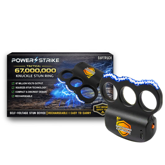 ️💥 2026 Hot Sale 70% OFF ️🔥 POWERSTRIKE Extreme 67,000,000 SUPTRUCK™ Knuckle Stun Ring ⚡