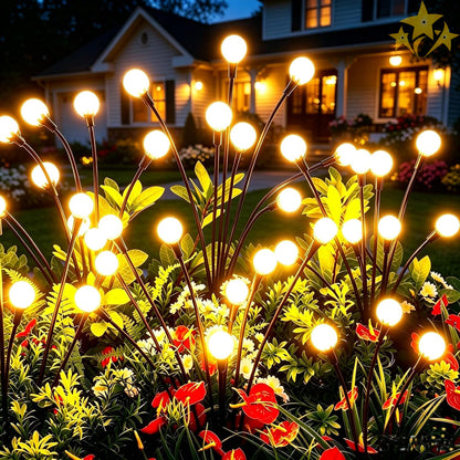 🎄 EARLY CHRISTMAS SALE 49% OFF 🔥 6 LED Solar Powered Firefly Garden Light