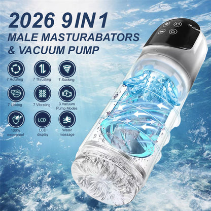 💪 2026 Upgraded THRUSTIX™ PRO Smart LCD 9in1 Automatic Performance Trainer 🏆