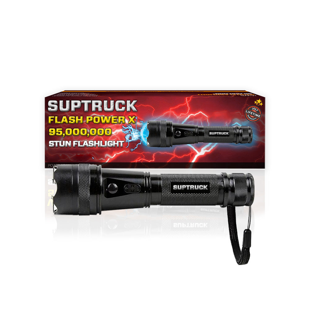 💥 2025 Hot Deals 75% OFF ️🔦 SUPTRUCK™ Flash Power X95 Hi-Tech Flashlight ⚡ Defend with Max Power