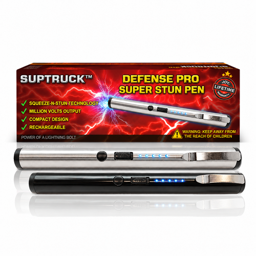 💥 2026 Limited-Time Offer 70% OFF ️🔥 SUPTRUCK™ Defense Pro Super Stun Pen ⚡ Defense With Just A Pen