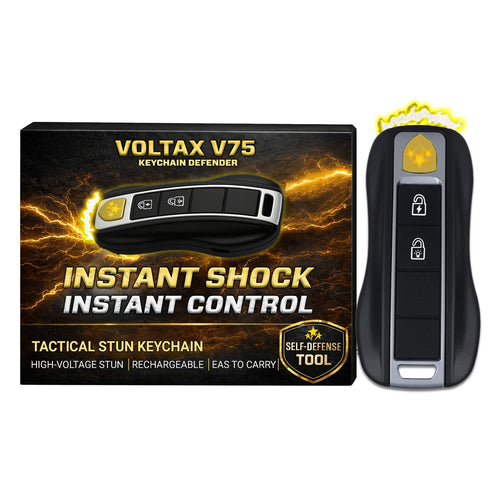 💥 BEST DEAL 75% OFF ️🔦 2026 Upgraded Voltax V75 Stun Car Keychain ⚡