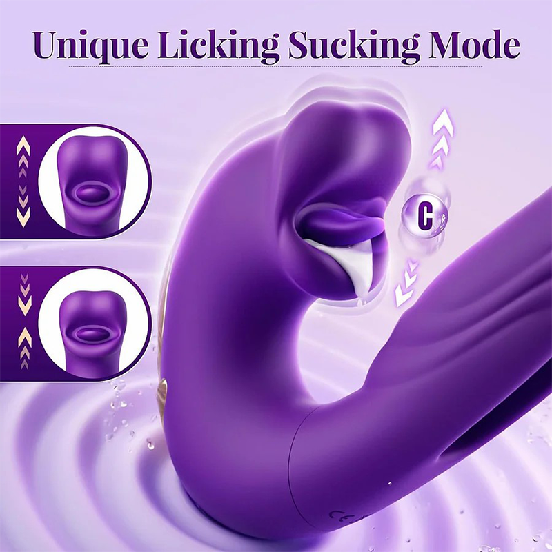 ❄️ Flash Sale 70% OFF 💋 2026 Upgraded Luvora™ 4in1 Flapping & Licking Vibrator