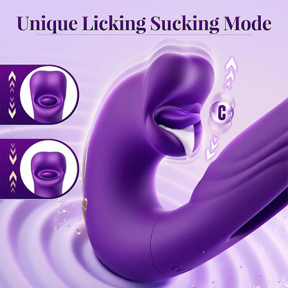 ❄️ Flash Sale 70% OFF 💋 2026 Upgraded Luvora™ 4in1 Flapping & Licking Vibrator