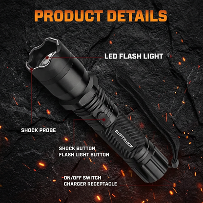💥 2026 New Year Sale 75% OFF ️🔦 SUPTRUCK™ Voltaris 75M Stun Flashlight ⚡