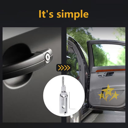 🔥 LAST DAY 49% OFF 🔑 2IN1 Stainless Steel Master Key Decoder
