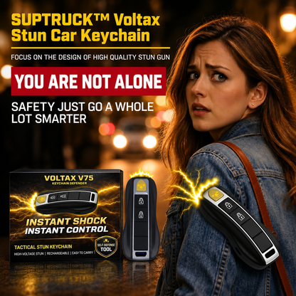 💥 BEST DEAL 75% OFF ️🔦 2026 Upgraded Voltax V75 Stun Car Keychain ⚡