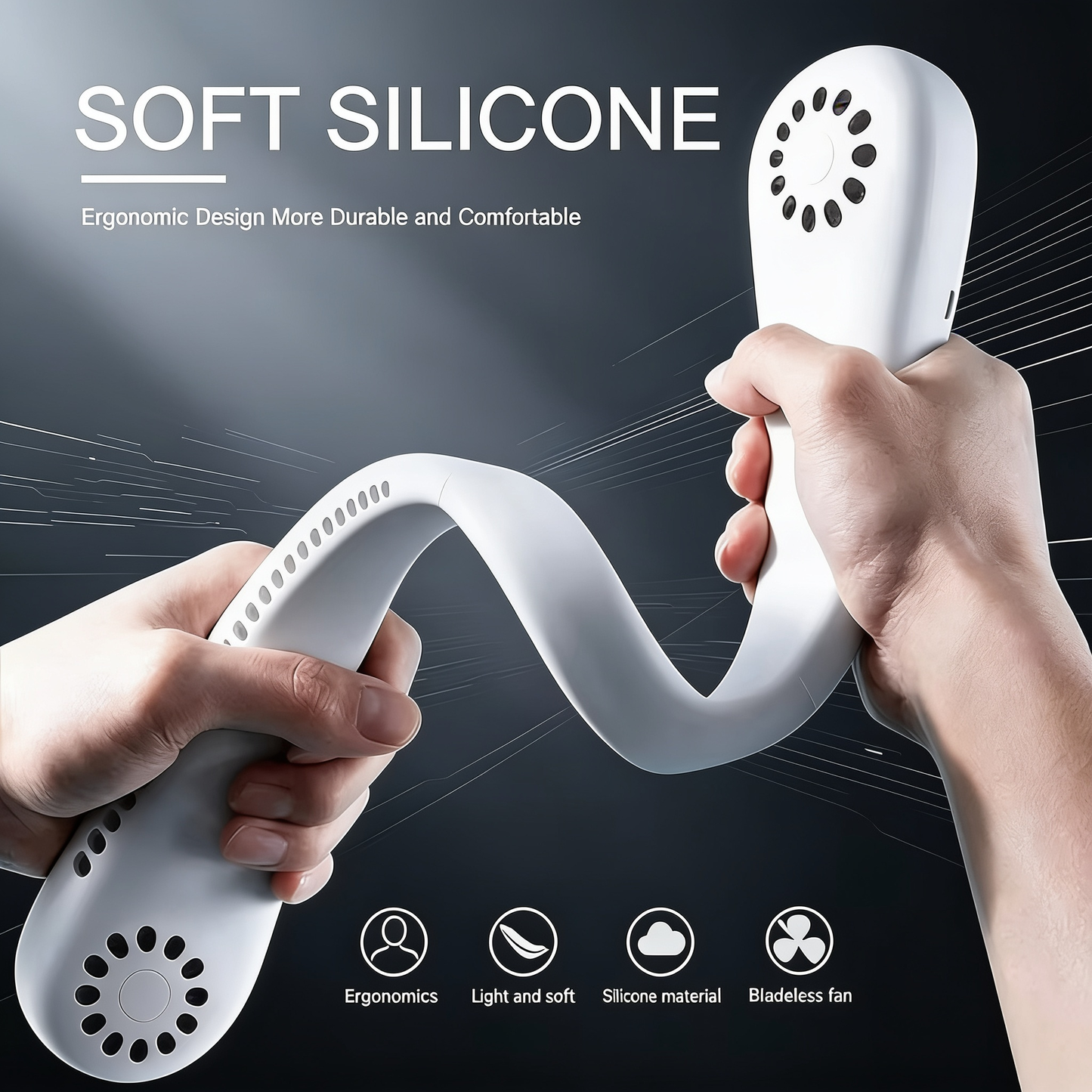 🎯 2026 Summer Sale 70% OFF 🔥 Hands Free Neck Fan for Hot Summer Day