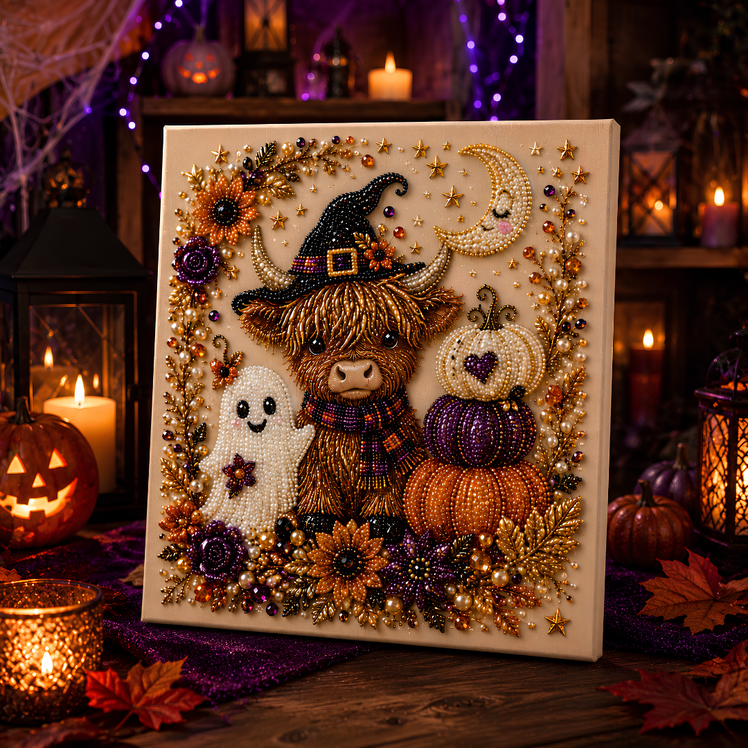 🎃 EARLY HALLOWEEN SALE 50% OFF 🔥 Halloween Pearl Art DIY Kits ✨ Unbox The Magic Of Halloween Crafting