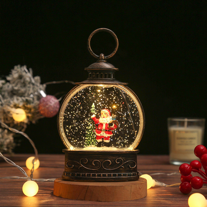 🎄 Early Christmas Sale 70% OFF ✨ 2025 Christmas LED Snow Globe Swirling Lantern