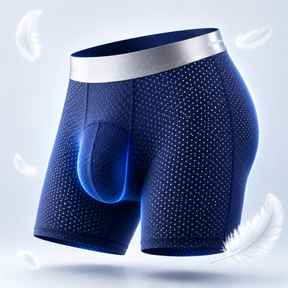 🔥 BEST DEAL 70% OFF 🔥 AirFlex™ Premium Leakproof IceSilk Mesh Men's Boxer