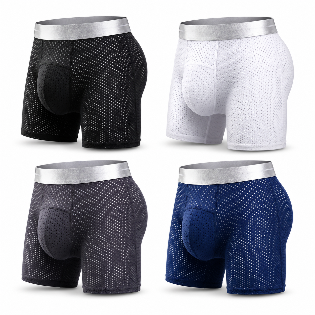 🔥 BEST DEAL 70% OFF 🔥 AirFlex™ Premium Leakproof IceSilk Mesh Men's Boxer