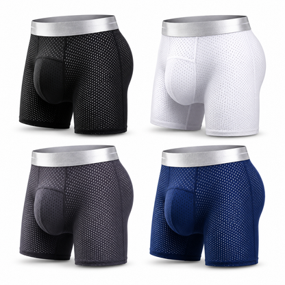 🔥 BEST DEAL 70% OFF 🔥 AirFlex™ Premium Leakproof IceSilk Mesh Men's Boxer