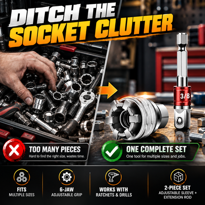 💥 LAST DAY 49% OFF 🔥 Multi-function Universal Socket Wrench Tool