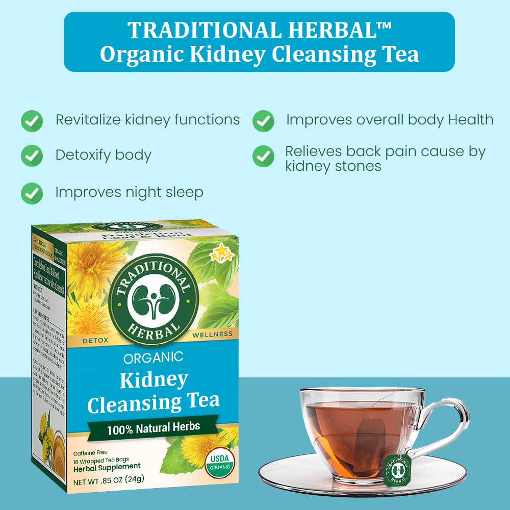 50% OFF ☕ TRADITIONAL HERBAL Webag Kidney Cleansing Tea