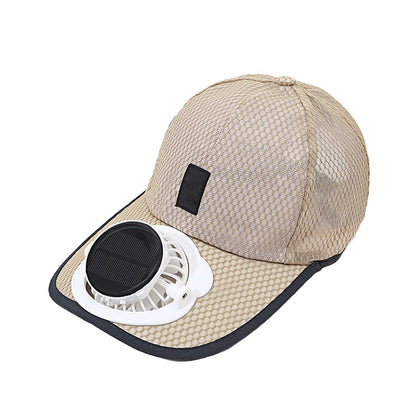 💥 2026 Summer Sale 50% OFF ✨ Solar Fan Outdoor Cooling Hat with UPF 50+ Protection