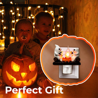 🎃 Pre-Halloween Sale 75% OFF 👻 2025 Spooky & Cute Bonfire Ghost Night Light