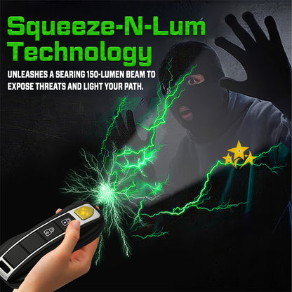 🛡️ 2025 Safety Alert 75% OFF ⚡️ AURIX S57 2in1 Stun Flashlight Car Key🔥Smart Defense, Instant Power