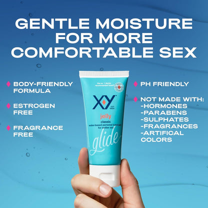 💦 X-Y Jelly Personal Lubricant 💦 Glide into a Wetter, Better Experience Every Day