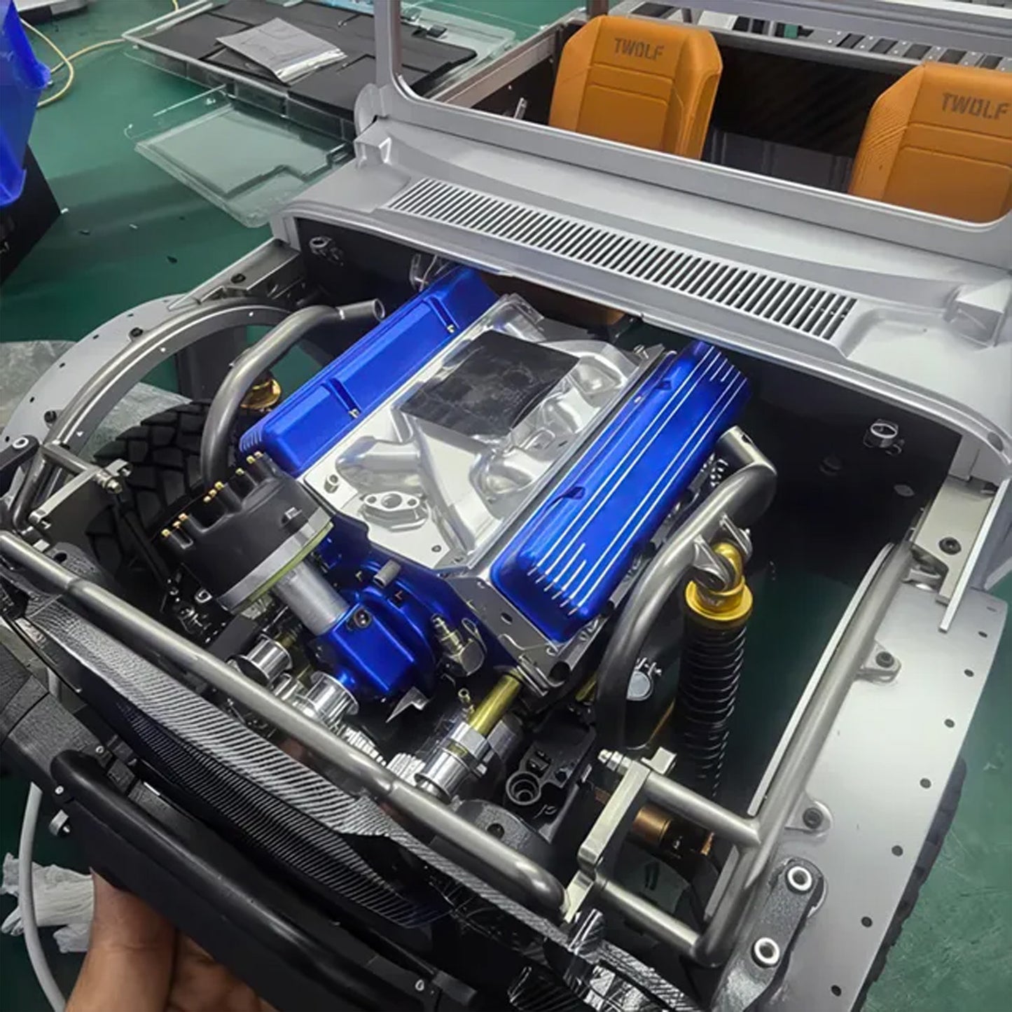 🎉 Pre Christmas Sale 70% OFF 🔥 Gasoline OHV V8 SmallBblock Engine Model Kits