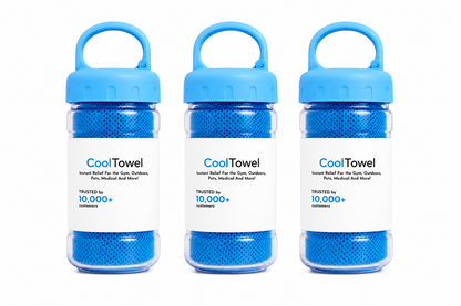 ❄ Cooling Towel for Hot Summer & Outdoor Activities – Quick-Dry Microfiber Sweat Towel