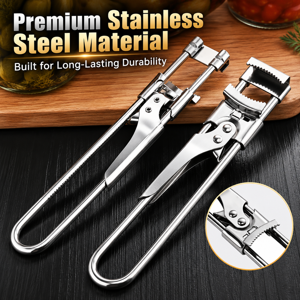 💥 BLACK FRIDAY 49% OFF 🔥 Adjustable Stainless Steel Can Opener