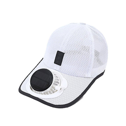 🔥 2026 Father's Day 50% OFF ✨ Cooling Fan Hat with Solar Powered Fan UPF 50+ UV Protection