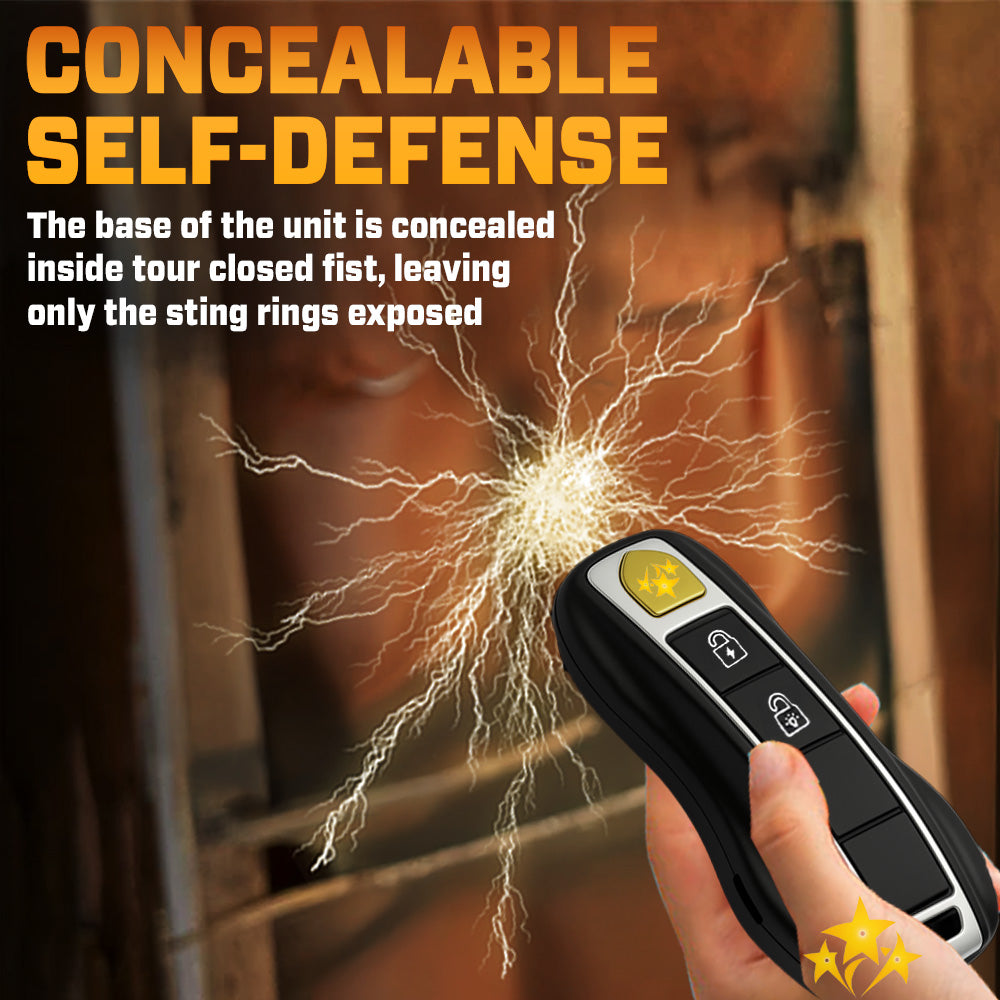 💥 2026 Father's Day Pre SALE ️🔥 VOLTAX V57 Hi-Tech Stun Flashlight Car Key ⚡ Smart Defense - Stay Safe