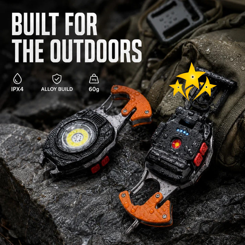 LAST DAY 49% OFF 🔦💡 8-in-1 Multifunctional Keychain Flashlight