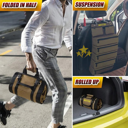 ❄️ EARLY CHRISTMAS 49% OFF 🛠️ Multi-Purpose Roll-Up Tool Bag | For Garage, Truck & Jobsite