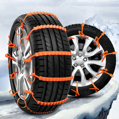 🎉 2025 Pre-Holiday Sale 70% ️🔥 SUPTRUCK™ Anti-Slip Snow Tire Zip Straps For Vehicles (10Pcs/Box)