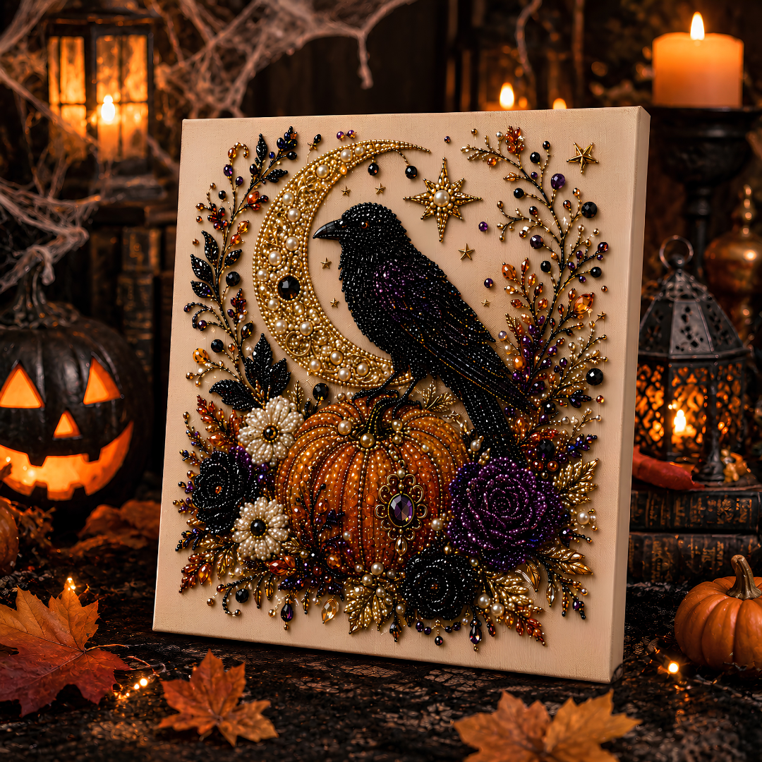 🎃 EARLY HALLOWEEN SALE 50% OFF 🔥 Halloween Pearl Art DIY Kits ✨ Unbox The Magic Of Halloween Crafting