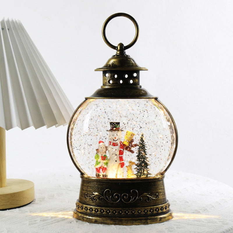 🎄 Early Christmas Sale 70% OFF ✨ 2025 Christmas LED Snow Globe Swirling Lantern