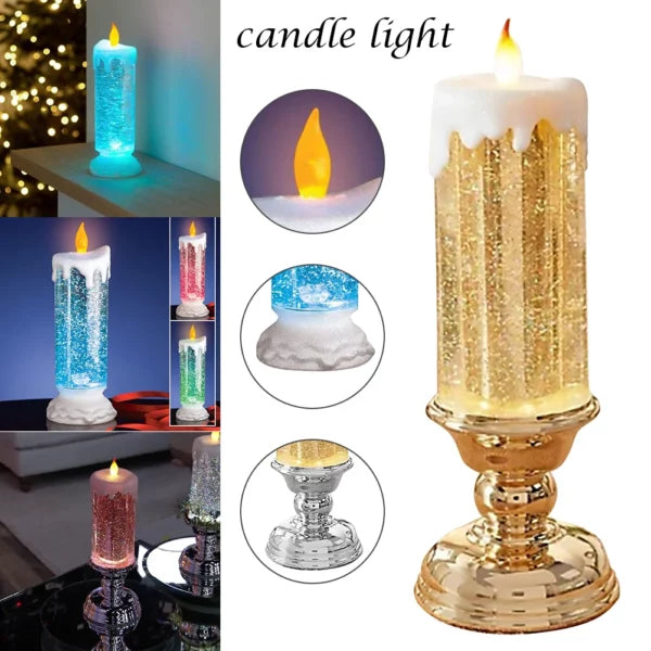 Hot Christmas Sale! Color Changing LED Water Candle